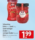 Aktuelles Schwartau Extra, Samt, Samt weniger Zucker, weniger Zucker oder Zero Angebot bei famila Nordost in Lübeck ab 1,99 €