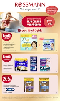 Rossmann Prospekt Unsere Angebote mit 7 Seiten