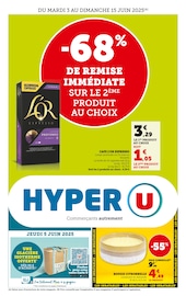 Prospectus Supermarchés Hyper U en cours à Bonifacio et alentours, "Hyper U", 48 pages, 03/06/2025 - 15/06/2025 Catalogue Supermarchés Hyper U en cours à Bonifacio et alentours, "Hyper U", 48 pages, 03/06/2025 - 15/06/2025
