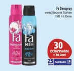 Deospray von Fa im aktuellen EDEKA Prospekt