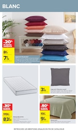 Promos Matelas dans le catalogue "Carrefour" de Carrefour Matelas en promo dans le catalogue Carrefour à la page 80