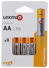 Lot de 8 piles - Lexman en promo chez Weldom Rennes à 3,99 €