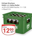 Aktuelle Erdinger Angebote bei GLOBUS in Erlangen Aktuelles Helles Angebot bei GLOBUS in Erlangen ab 12,99 €