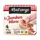 Jambon blanc - MADRANGE dans le catalogue Carrefour