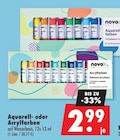 Mäc-Geiz Lehrte - Aquarellfarben Angebot im Prospekt Aquarellfarben bei Mäc-Geiz im Lehrte Prospekt für 2,99 €