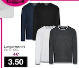 Shirt im Woolworth Prospekt Langarmshirt im aktuellen Woolworth Prospekt für 3,50 €