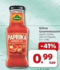 Aktuelle Paprika Angebote bei nah&frisch in Osnabrück Aktuelles Gourmetsaucen Angebot bei nah&frisch in Osnabrück ab 0,99 €