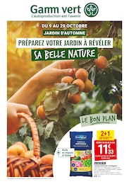 Prospectus Gamm vert à Lésigny, "Préparez votre jardin à révéler sa belle nature", 12 pages, 09/10/2024 - 20/10/2024