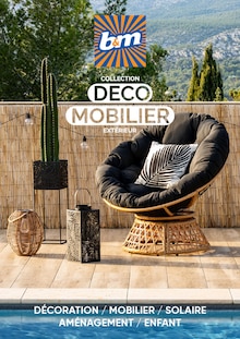 Prospectus B&M de la semaine "COLLECTION DECO MOBILIER EXTÉRIEUR" avec 1 page, valide du 05/03/2025 au 01/04/2025 pour Vénissieux et alentours