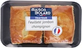 Feuilleté jambon et champignon - Maison Bolard en promo chez Intermarché Express Feuilleté jambon et champignon - Maison Bolard dans le catalogue Intermarché Express