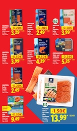 Lidl Lachsfilet im Prospekt 