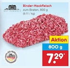 Rinder-Hackfleisch im Angebot bei Netto Marken-Discount in Rodgau Rinder-Hackfleisch Angebote von Gut Ponholz bei Netto Marken-Discount Rodgau für 7,29 €