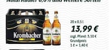 Aktuelle Krombacher Angebote bei Getränke Arena in Essen Aktuelles Natur Radler 0,0% Angebot bei Getränke Arena in Essen ab 13,99 €