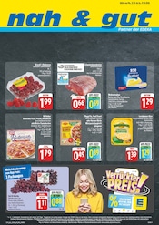 nah und gut Supermarkt Prospekt der aktuellen Woche mit 8 Seiten, gültig von 12.10.2026 bis 17.10.2026, in Bergtheim und Umgebung Aktueller nah und gut Supermarkt Prospekt in Bergtheim und Umgebung, "Wir lieben Lebensmittel!" mit 8 Seiten, 12.10.2026 - 17.10.2026