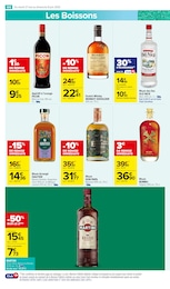 Prix et réduction Rhum dans le prospectus Carrefour Market en cours Offre Rhum dans le catalogue Carrefour Market du moment à la page 46