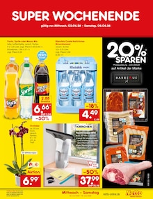 Mineralwasser im aktuellen Netto Marken-Discount Prospekt (Duisburg) Mineralwasser im Netto Marken-Discount Prospekt "Aktuelle Angebote" mit 68 Seiten (Duisburg)