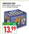 BIER Angebote von MÖNCHSHOF bei Marktkauf Leopoldshöhe für 13,99 €