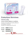 Protections féminines - HEXALADY en promo chez Technicien de Santé Protections féminines - HEXALADY dans le catalogue Technicien de Santé