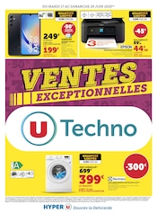 Catalogue Supermarchés Hyper U en cours à Mondeville et alentours, "VENTES EXCEPTIONNELLES", 8 pages, 17/06/2025 - 29/06/2025