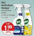 Kraft+Glanz Reiniger Anti-Kalk im V-Markt Prospekt Kraft+Glanz Reiniger Anti-Kalk von Viss im aktuellen V-Markt Prospekt für 1,99 €