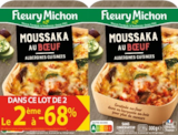 Moussaka au bœuf - FLEURY MICHON en promo à 4,79 € chez Lidl Moussaka au bœuf - FLEURY MICHON dans le catalogue Lidl