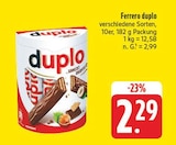 nah und gut Eibenstock - duplo Angebot im Prospekt duplo bei nah und gut im Eibenstock Prospekt für 2,29 €