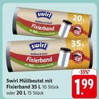 Müllbeutel mit Fixierband im Angebot bei E center in Heidenheim Müllbeutel mit Fixierband Angebote von Swirl bei E center Heidenheim für 1,99 €