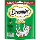 DREAMIES? mit unwiderstehlichem Katzenminze Geschmack 180 g Mega Pack bei Zookauf im Schwanewede Prospekt für 2,59 €
