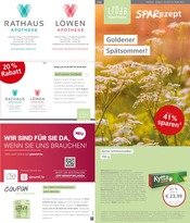 Aktueller LINDA Premiumapotheke Apotheken Prospekt in Nidderau und Umgebung, "Aktuelle Angebote" mit 3 Seiten, 01.09.2025 - 30.09.2025