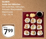 Aktuelle Sushi Angebote bei GLOBUS in Mannheim Aktuelles Inside Out Hähnchen Angebot bei GLOBUS in Mannheim ab 7,99 €