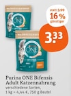 Katzenfutter im tegut Prospekt Bifensis Adult Katzennahrung von Purina ONE im aktuellen tegut Prospekt für 3,33 €