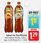 Trinkgut Wiesenbach - Ice Tea Pfirsich Angebot im Prospekt Ice Tea Pfirsich bei Trinkgut im Wiesenbach Prospekt für 1,11 €