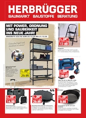 Aktueller Herbrügger Baumärkte Prospekt in Sundern und Umgebung, "MIT POWER, ORDNUNG UND SAUBERKEIT INS NEUE JAHR!" mit 16 Seiten, 20.12.2025 - 31.12.2025
