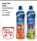 Sirup Apfelmix Angebote von Capri-Sun bei GLOBUS Worms für 2,99 €