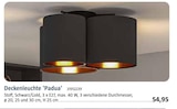 Deckenleuchte 'Padua' von  im aktuellen BAUHAUS Prospekt für 54,95 €