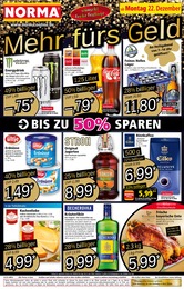 Norma Kraeuterlikoer im Prospekt 