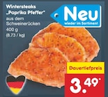 Wintersteaks "Paprika Pfeffer" im Angebot bei Netto Marken-Discount in Passau Wintersteaks "Paprika Pfeffer" Angebote bei Netto Marken-Discount Passau für 3,49 €