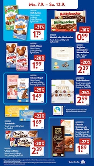 Schokolade im aktuellen ALDI SÜD Prospekt (Freiburg (Breisgau)) Schokolade im ALDI SÜD Prospekt "Gutes für Alle." mit 33 Seiten (Freiburg (Breisgau))