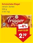 Schokoliebe Riegel Angebote bei Netto Marken-Discount Voerde für 2,19 €