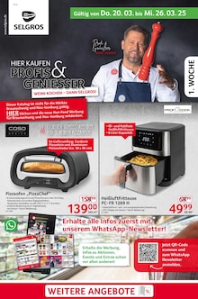 Selgros Prospekt cash & carry mit 32 Seiten