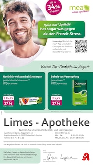 Aktueller mea - meine apotheke Prospekt "Unsere August-Angebote" für Schwäbisch Gmünd Aktueller mea - meine apotheke Prospekt für Schwäbisch Gmünd mit Seiten