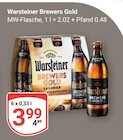 Aktuelle Warsteiner Angebote bei GLOBUS in Herne Aktuelles Brewers Gold Angebot bei GLOBUS in Herne ab 3,99 €