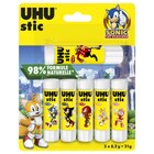 Lot de 6 bâtons de colle blanche - UHU en promo chez Carrefour Lot de 6 bâtons de colle blanche - UHU dans le catalogue Carrefour