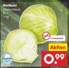 Weißkohl Angebote von Qualität bei Netto Marken-Discount Nürnberg für 0,99 €