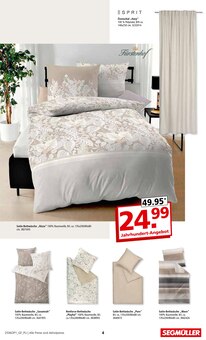 Bettwäsche im aktuellen Segmüller Prospekt (Wiesbaden) Bettwäsche im Segmüller Prospekt "Heimtextilien" mit 20 Seiten (Wiesbaden)