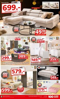 Matratze im Segmüller Prospekt "Letzte Chance! - 100 Jahre Jubiläumsfinale bei Segmüller" mit 4 Seiten (Ludwigshafen (Rhein))