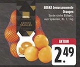 Genussmomente Orangen bei EDEKA im Burgbernheim Prospekt für 2,49 €