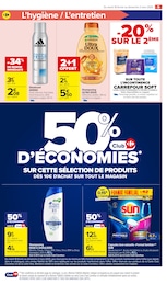 Offre Serviettes Hygiéniques dans le catalogue Carrefour Market du moment à la page 11