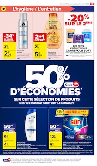 Promo Lessive Capsules dans le catalogue Carrefour Market du moment à la page 11