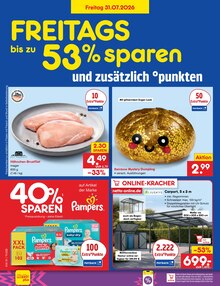Pampers im Netto Marken-Discount Prospekt "Aktuelle Angebote" mit 76 Seiten (Cottbus)